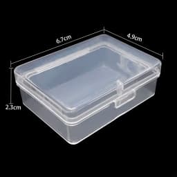 19 Style Plastic Storage Jewelry Box Compartment Adjustable Container for Beads earring box for jewelry rectangle Box Case