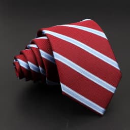 Fashion Men's Classic Stripe Ties Wedding Business Neckties Jacquard Narrow Tie Party Formal Suit Shirt Gravatas Accessory Gift