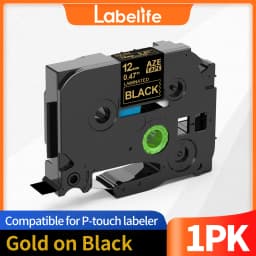 6/9/12/18/24mm TZ-White Label Lamination Ribbon TZE231 TZE241 TZE251 TZE221 Compatible for Brother Label Printer PT-H100 PTD600