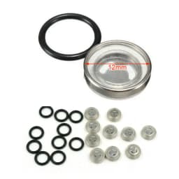 18mm/14mm/12mm/10mm Master Brake Cylinder Reservoir Sight Glass Motorcycle Dirt Bike Gasket