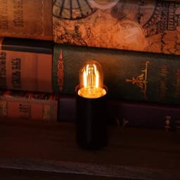 GANRILAND LED Candle Bulbs E12 E14 Dimmable C7 T22G 1W Decorative Light 110V US 220V EU Warm White Ampoule Lamp for Decor