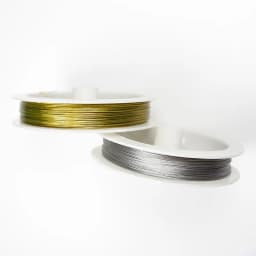 1 Roll Steel/Gold Color Wire Rope 0.3 0.38 0.45 0.5 0.6 0.7 0.8mm Stainless Steel Wire Cords DIY Jewelry Making Accessories