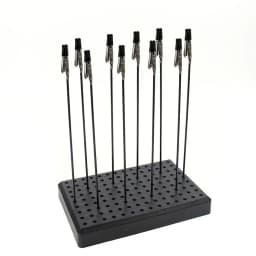 Evemodel 14X9 Holes Painting Stand Base 10pcs 20pcs Alligator Clips With Rubber Cover Set Updated Modeling Tools GJJC09