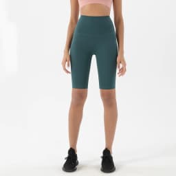 SOISOU Nylon Women's Shorts Gym Yoga Cycling Shorts High Waist Elastic Breathable No T Line Fitness Womens Clothing 24 Colors