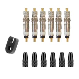 6/12pcs Bicycle Removable Presta Valve Core Bike Replacement Brass Tubeless Core Remover Tool for Tubeless for Road MTB Bike