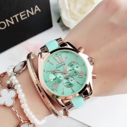 CONTENA Top Brand Luxury Watches for Women Fashion Creative Steel Bracelet Women's Watches Ladies Quartz Watch Reloj Mujer