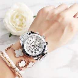 CONTENA Top Brand Luxury Watches for Women Fashion Creative Steel Bracelet Women's Watches Ladies Quartz Watch Reloj Mujer