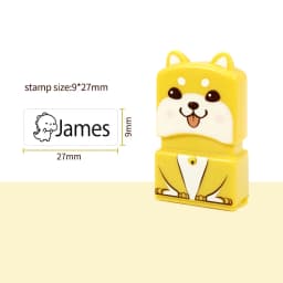 Customized Name Stamp Paints Personal Student Child Baby Engraved Waterproof Non-fading Kindergarten Cartoon Clothing Name Seal