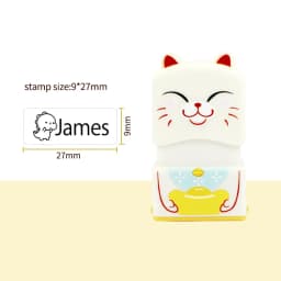 Customized Name Stamp Paints Personal Student Child Baby Engraved Waterproof Non-fading Kindergarten Cartoon Clothing Name Seal