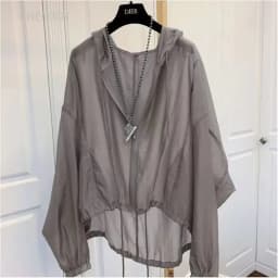 Women Hooded Jackets Summer Sun-proof Zipper Coats Thin Loose See Through Outerwear Breathable Outwear Lightweight Clothes White