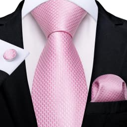 Luxury Blue Plaid Dot Ties For Men Solid Wedding Accessories Neck Tie Handkerchief Cufflinks Set Gravatas Mens Gift DiBanGu