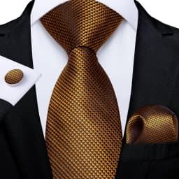Luxury Blue Plaid Dot Ties For Men Solid Wedding Accessories Neck Tie Handkerchief Cufflinks Set Gravatas Mens Gift DiBanGu