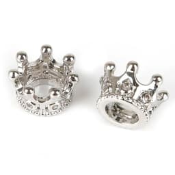 Copper Micro Pave Zircon Crystal CZ Geometry Crown Leopard Helmet Skull Loose Spacer Beads for Jewelry Making DIY Men Bracelet