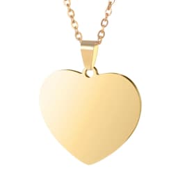Custom Photo Necklace for Women Heart Stainless Steel Pendant Personalized Engraved Picture Photos Name Lovers Christmas Gifts