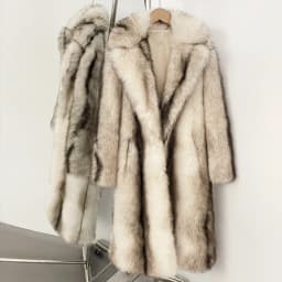 OFTBUY Long Faux Fur Jacket Fashion European Style Lapel Fur Coat Eco-friendly Covered Button Loose Casual Women Coats Winter