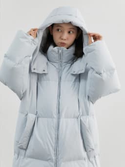 CHIC VEN Fashion Women Down Coats Hooded Thick Loose Solid Female 90 White Duck Down Jacket Ladies Topcoat Autumn Winter 2025