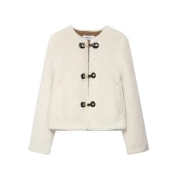 HH Women Fashion Long Sleeves Knot Buckle Pocket Decoration O-Neck Reversible Jacket Woman Winter Casual Loose Street Short Coat