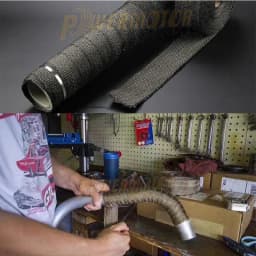 Motorcycle Exhaust Systems Muffler Wrap Heat Wrap Bandage Tuning 5cm 5M 10M 15M Pitbike Enduro Motocross Exhaust Thermal Band