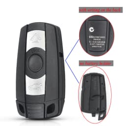KEYYOU Remote Car Key Shell 3 Button Case Styling Cover Fob For BMW 1 3 5 6 Series E90 E91 E92 E60 E70 E71 E72 E82 E87 E88 E89