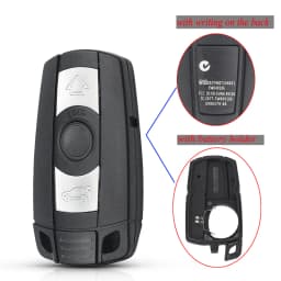 KEYYOU Remote Car Key Shell 3 Button Case Styling Cover Fob For BMW 1 3 5 6 Series E90 E91 E92 E60 E70 E71 E72 E82 E87 E88 E89