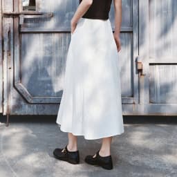 Semir Womens Skirt 2026 Elastic Waist Draped Split A Line Tops Loose Casual Style Soft Elegant Comfortable Daily Wear