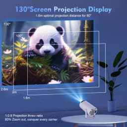 Magcubic Projector Android 14 Projector HY300 Pro Wifi6 290ANSI Projector 8K BT5.4 Home Cinema Outdoor Portable Projetor