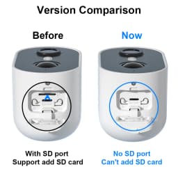 ANRAN 2K Rechargeable Battery Camera 2.4G WiFi Camera Wireless Home Surveillance Security Cameras PIR, IP65, Work with ANRAN App