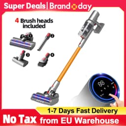 Wireless Handheld Vacuum Cleaner ABIR VC205,27000PA,Smart Dust Detction, Big Touch Screen,Auto Speed,Smart Vacuum for Pet Home