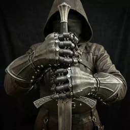3D Printing Techwear Cyberpunk Mechanical Arm Armor Long Glove Retro Handsome Cosplay Costume Gift For Man