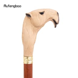 Yellow Red Camel Wooden Fashion Stick Decorative Vampire Cospaly Party Wood Cane Mace Wand Crosier 94cm Performance Stage Cane