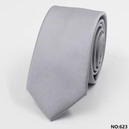 High Quality 100% Silk Fashionable Rose Red Checkered Tie For Men's Leisure 6CM Narrow Version Shirt Accessories Silk Necktie