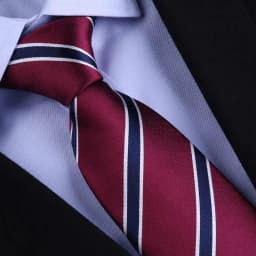 Top Quality 100% Real Silk Tie Men's Formal Shirt Accessories For Business Banquets Professional Black Blue Stripes 8CM Necktie