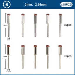 XCAN Rotary Tool Accessories Kit Saw Blade Mandrel Mini Drill Chuck Rotary Dedicated Locator for Dremel Rotary Tools
