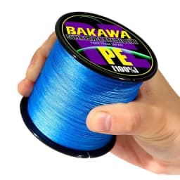 BAKAWA 4 Strands Braided Fishing Lines Multifilament Pesca 100M 300M 500M 1000M Carp Wire Japan Abrasion Resistant Pe Line