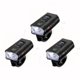 LED Bicycle Front Light Type-C Rechargeable Bicycle Headlight MTB Road Bike Headlamp Easy to Install Cycling Accessories