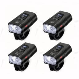 LED Bicycle Front Light Type-C Rechargeable Bicycle Headlight MTB Road Bike Headlamp Easy to Install Cycling Accessories