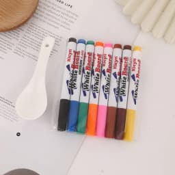8/12 Colors Magical Water Floating Student Painting Brush Whiteboard Markers Pen Suspension Kids Educational Painting Pen Toys