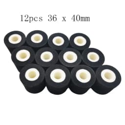 Black 36x16mm 36x32mm 36x36mm 36x40mm 36x35mm 40x40mm Hot Stamp Coder Ink Roll for MY380F DK1000 DK1100 Coding Sealing Machine