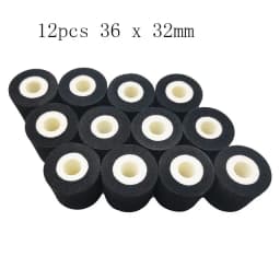 Black 36x16mm 36x32mm 36x36mm 36x40mm 36x35mm 40x40mm Hot Stamp Coder Ink Roll for MY380F DK1000 DK1100 Coding Sealing Machine