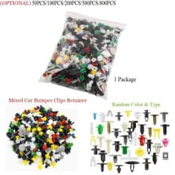 Universal Mixed Auto Fastener Car Bumper Clips Retainer Car Fastener Rivet Door Panel Liner for All Car