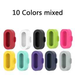 Silicone Dustproof Plug Cover For Garmin Fenix 6 6S 6X 5 5X 5S Charger Case For Forerunner 945 935 245 245M 45 45S Instinct Venu