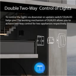Itead SONOFF DualR3 Smart Wifi Switch 2 Way Control DIY MINI Switch Power Metering 2 Gang Voice Control Via Alexa Google Home