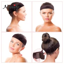 Nunify Non-slip Soft Velvet Women Wig Grips Headband Women Velvet Wig Accessories Grip Scarf Headband Adjustable