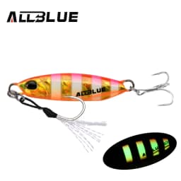 ALLBLUE New DRAGER Metal Cast Jig Spoon 15G 30G Shore Casting Jigging Fish Sea Bass Fishing Lure Artificial Bait Tackle