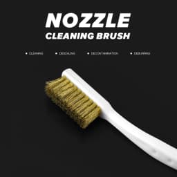 3D Printer Cleaner Tool Copper Wire Toothbrush Copper Brush Handle For Nozzle Block Hotend Cleaning Hot Bed Cleaning Parts