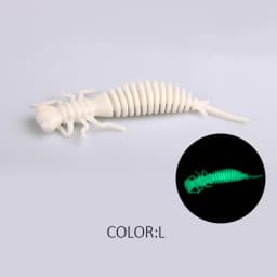 2019 NEW Supercontinent Larva Soft Lures Artificial Lures Fishing Worm Silicone Bass Pike Minnow Swimbait Jigging Plastic
