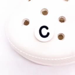 Single Letter 1Pcs Word Solid Color Silicone Shoes Button Accessories Shoe Decoration DIY Wristband Kids X-mas Gift
