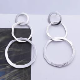 Gold Color Metal Drop Earrings Irregular Hollow Heart Pendants Earrings Twisted Geometric Personality Earrings for Women