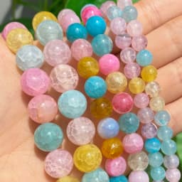 6 8 10mm Green Peridot Loose Stone Beads Smooth Round Spacer Beads For Jewelry DIY Making Bracelet Earrings Accessories 15''
