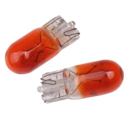 10pcs Car W5W T10 194 158 Halogen Lights Amber/White 12V 5W Wedge Lamp Instrument Light Reading Light Interior Clearance Bulbs